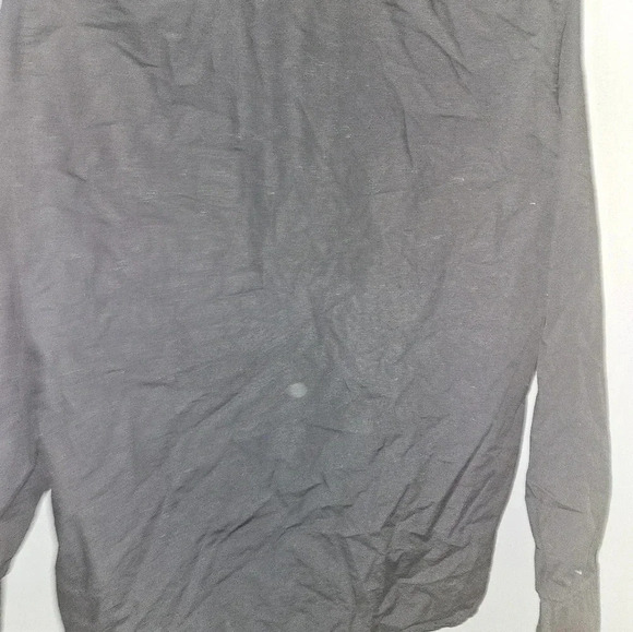 H & M Mens Regulat Fit Long Sleeve Black Dress Shirt Size S - Picture 12 of 14
